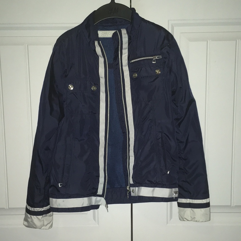 Geox boy windbreaker jacket 10 year old